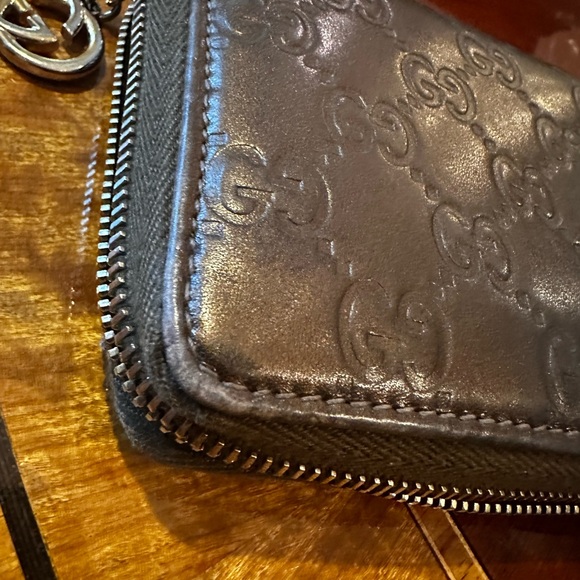 Gucci interlocking G pattern zip wallet - Picture 7 of 11